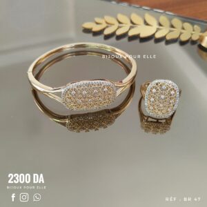 Bracelet avec bague