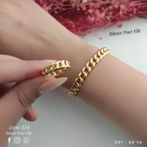 Bracelet avec bague
