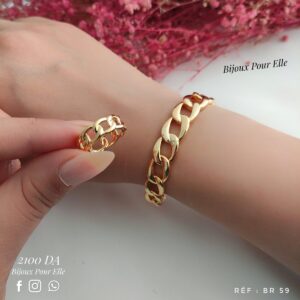 Bracelet avec bague