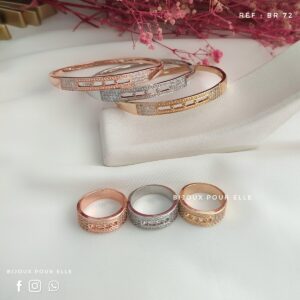 Bracelets avec bagues