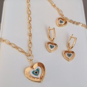 Ensemble Bijoux coeur
