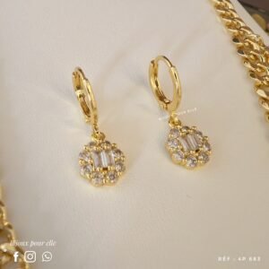 Alternative view of Bijoux chaine avec boucles