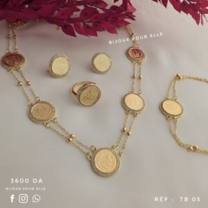 Ensemble bijoux louise P02