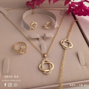 Ensemble bijoux Trèfle P11